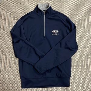 Patriots Super Bowl 49 quarter zip